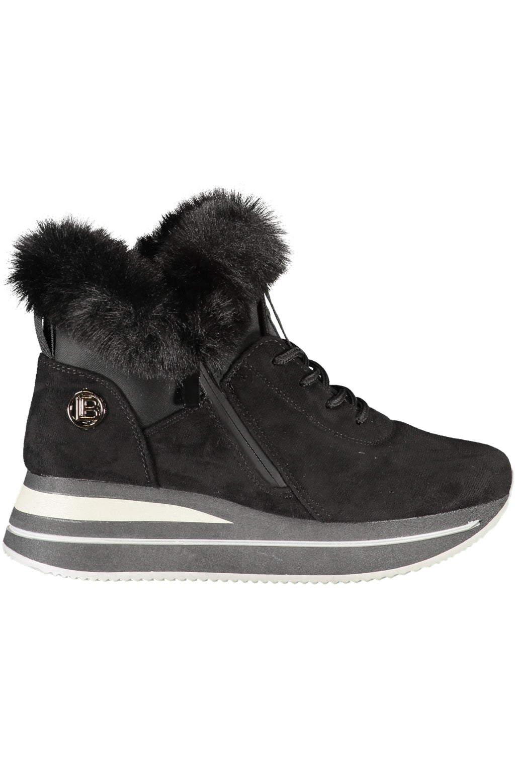 LAURA BIAGIOTTI WOMEN'S BLACK SPORTS SHOES 