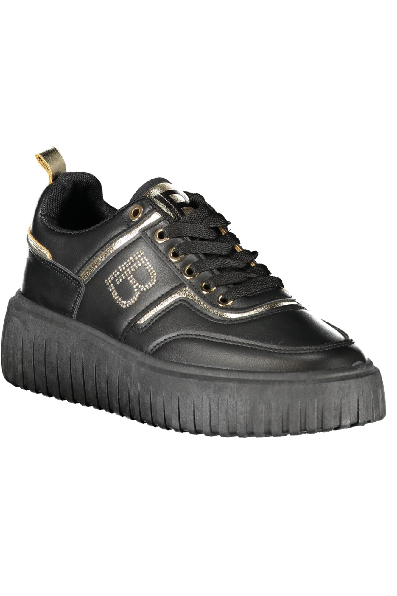 LAURA BIAGIOTTI WOMEN'S BLACK SPORTS SHOES 