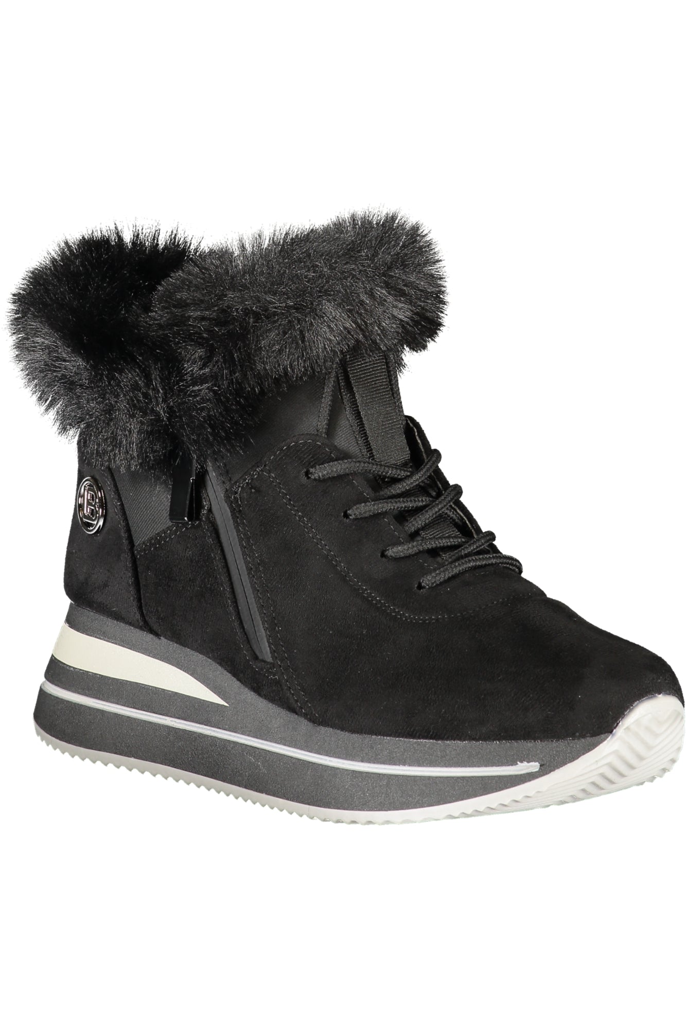 LAURA BIAGIOTTI WOMEN'S BLACK SPORTS SHOES 