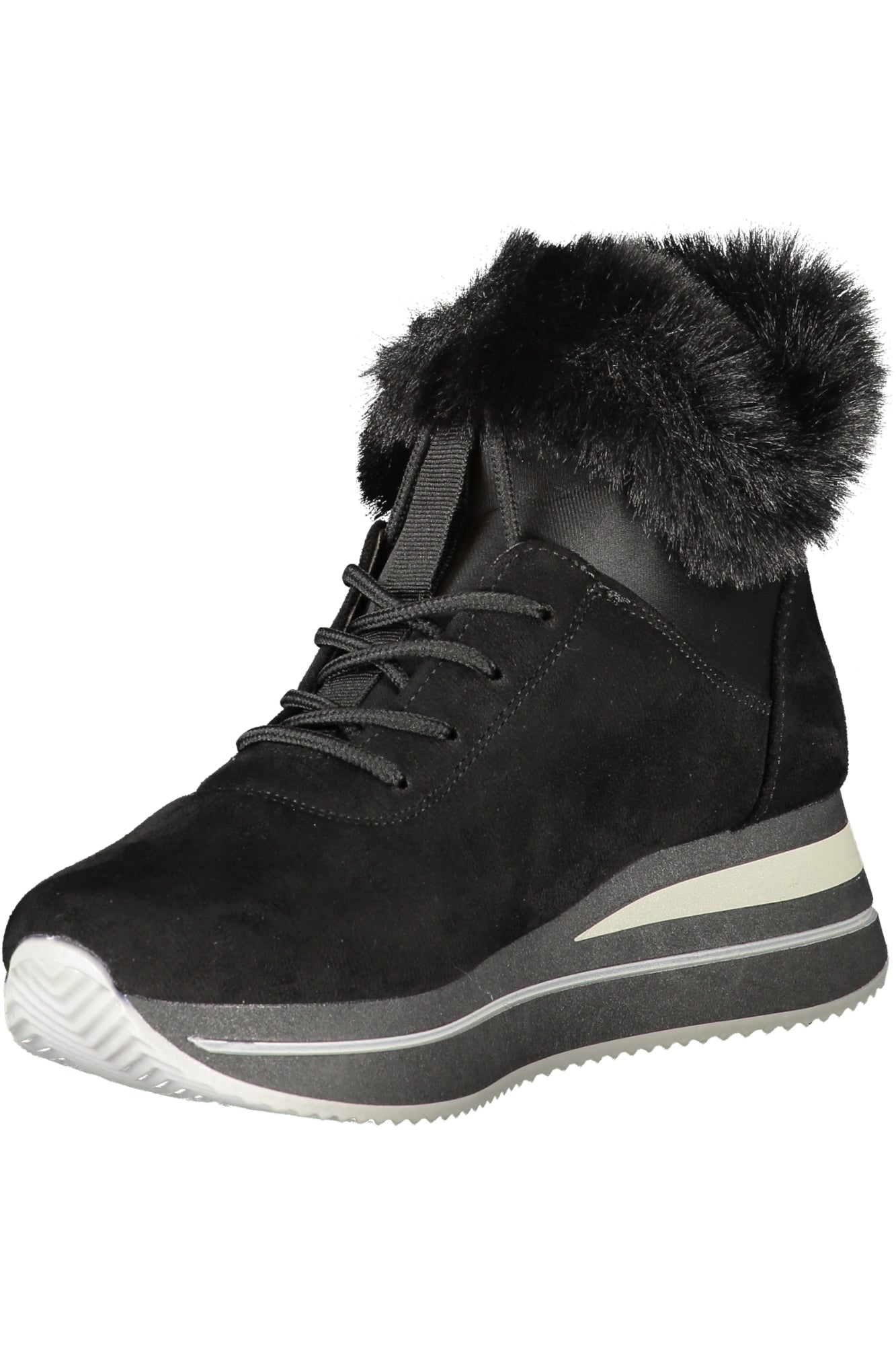 LAURA BIAGIOTTI WOMEN'S BLACK SPORTS SHOES 