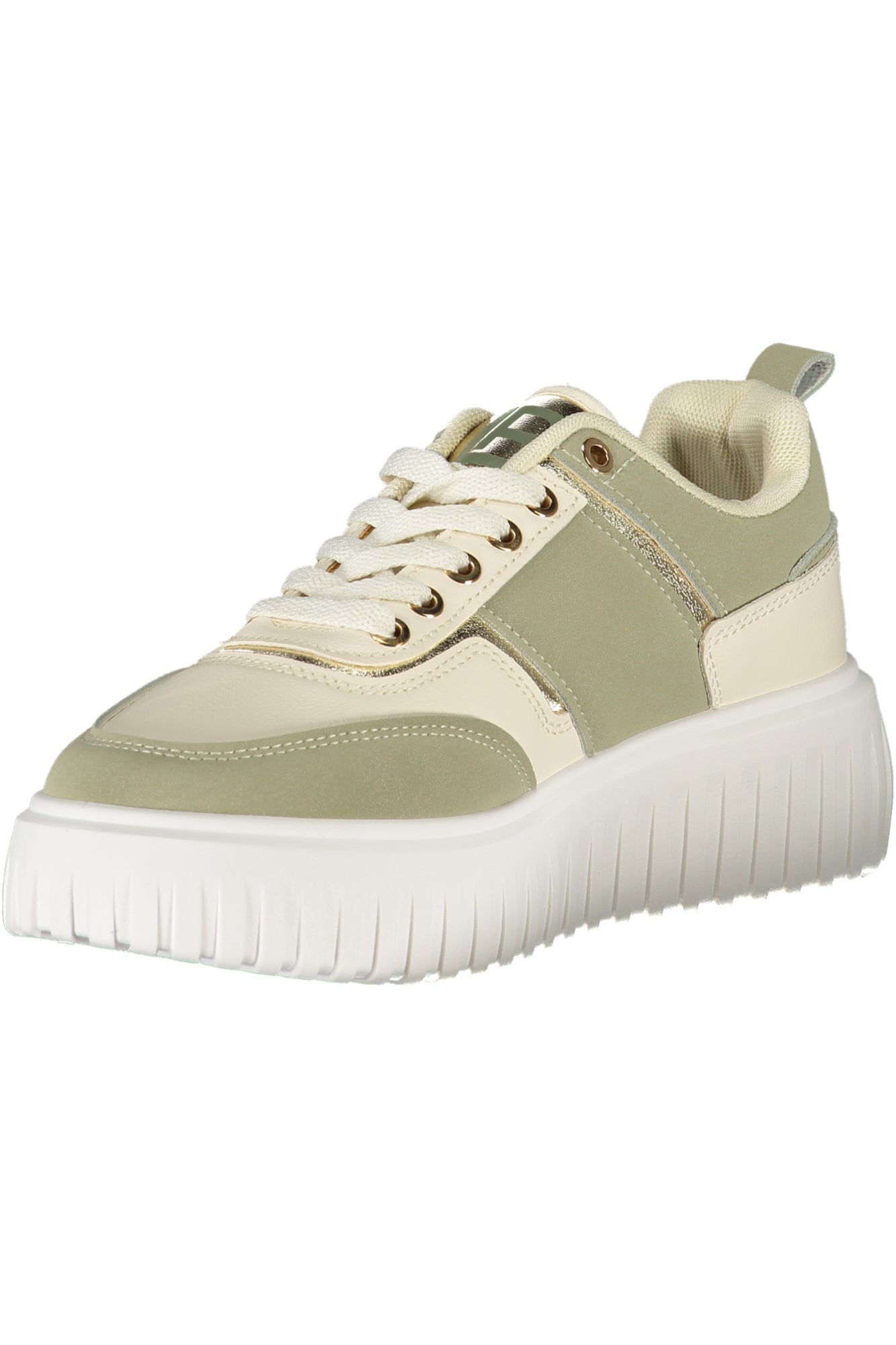 LAURA BIAGIOTTI WOMEN'S GREEN SPORTS SHOES 