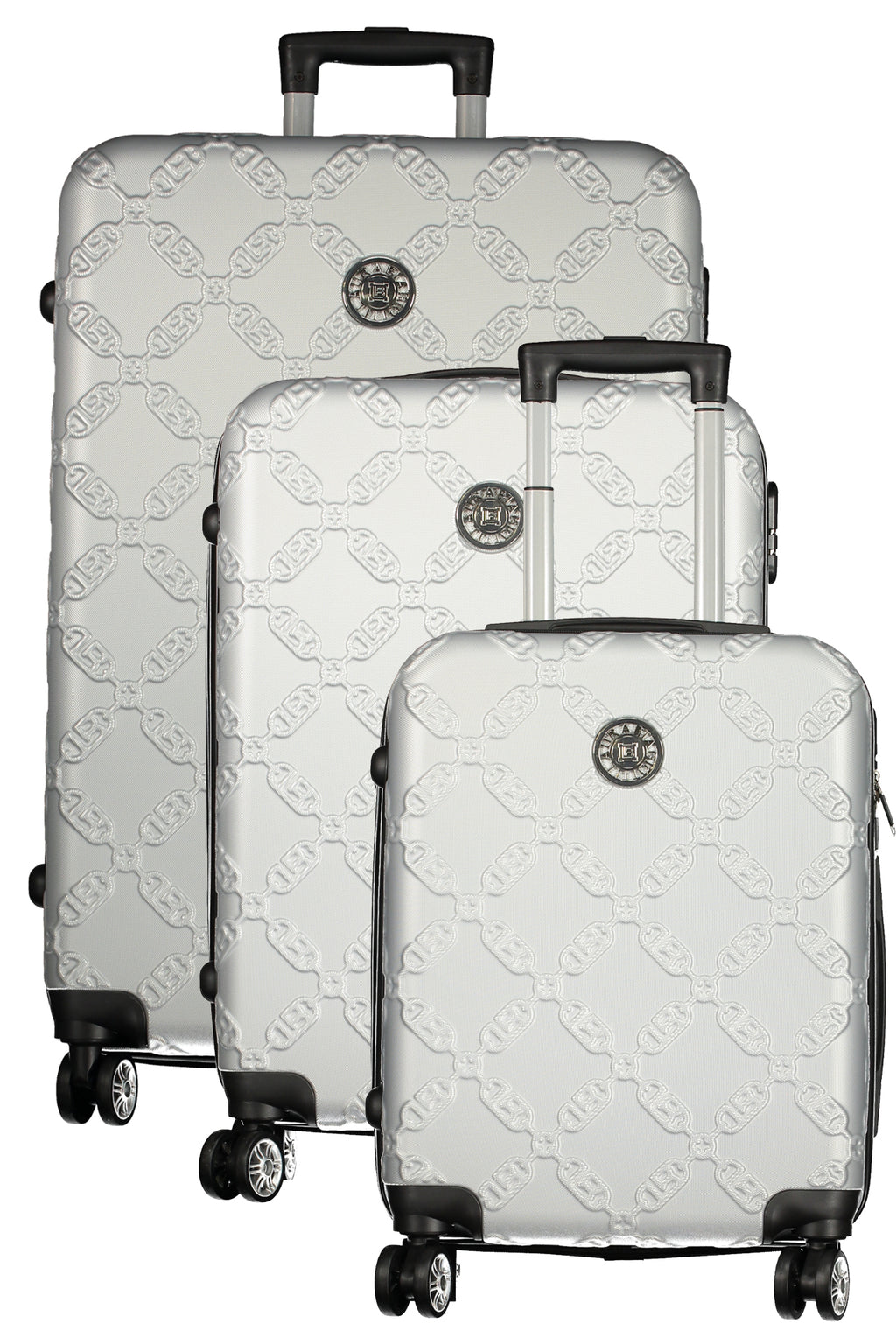 LAURA BIAGIOTTI TROLLEY GRANDE DE MUJER, PLATEADO 