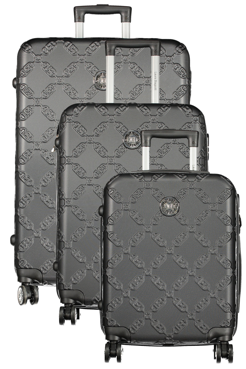 LAURA BIAGIOTTI TROLLEY GRANDE DE MUJER, NEGRO 