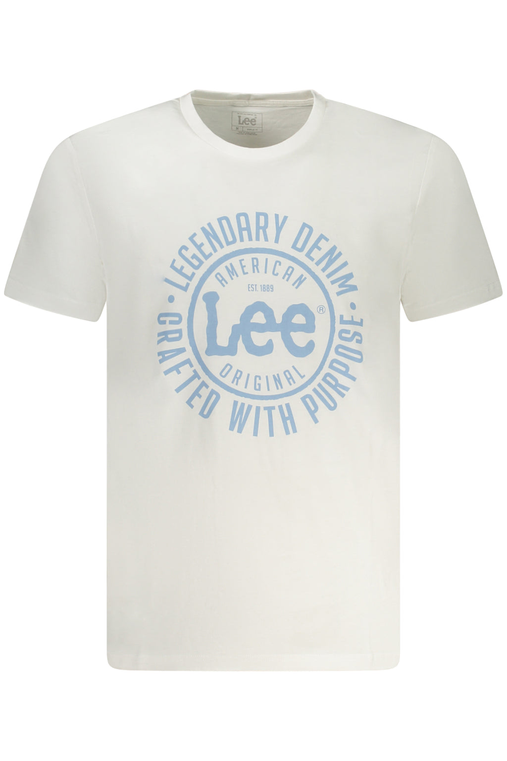CAMISETA DE MANGA CORTA LEE PARA HOMBRE BLANCA 