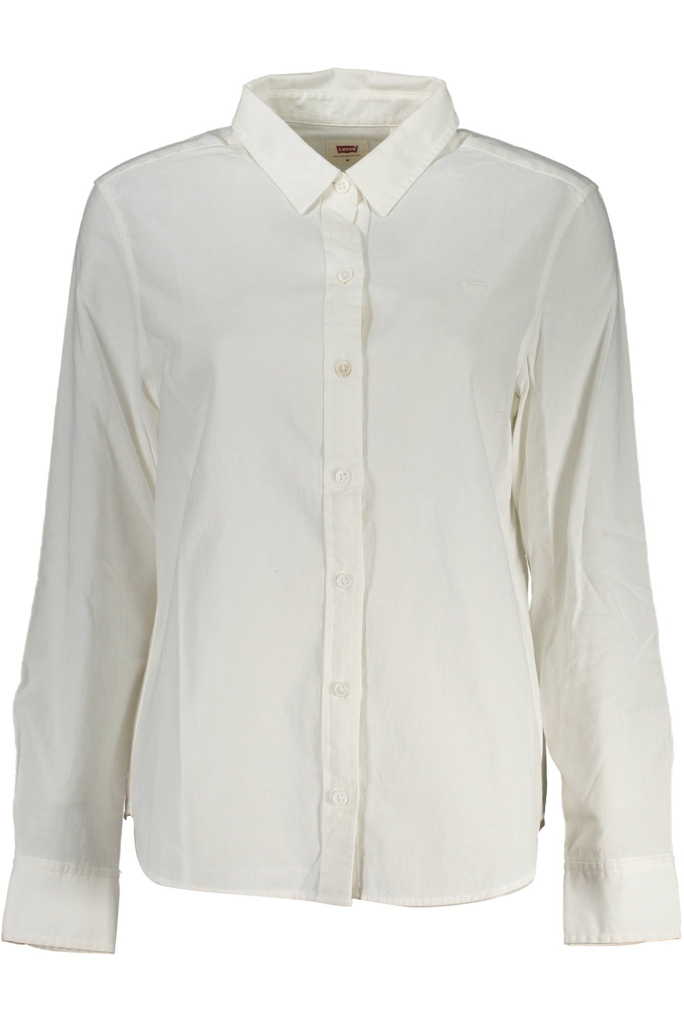 LEVI'S WOMEN'S LONG-SLEEVED SHIRT WHITE 