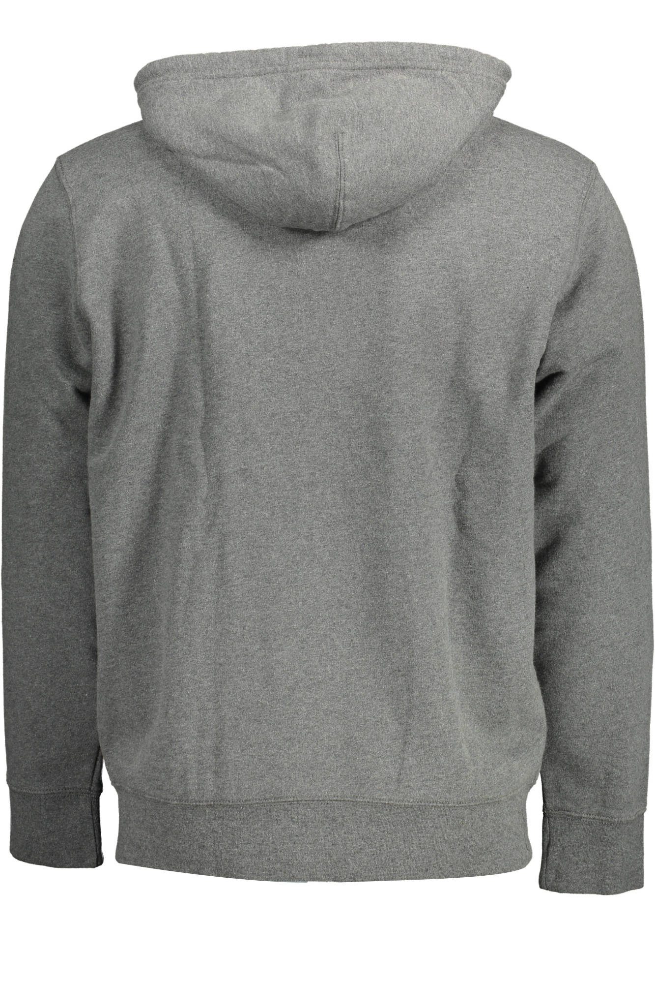 LEVI'S MEN'S GRAY ZIP-UP SWEATSHIRT 