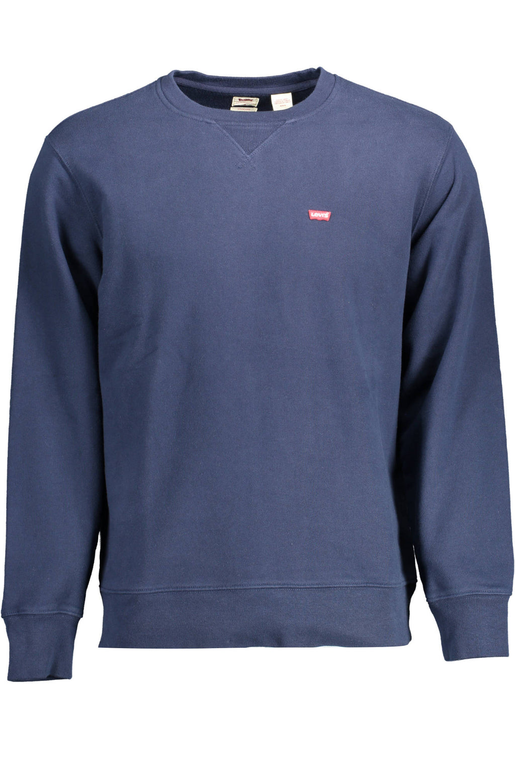 LEVI'S MEN'S BLUE ZIP-UP SWEATSHIRT 