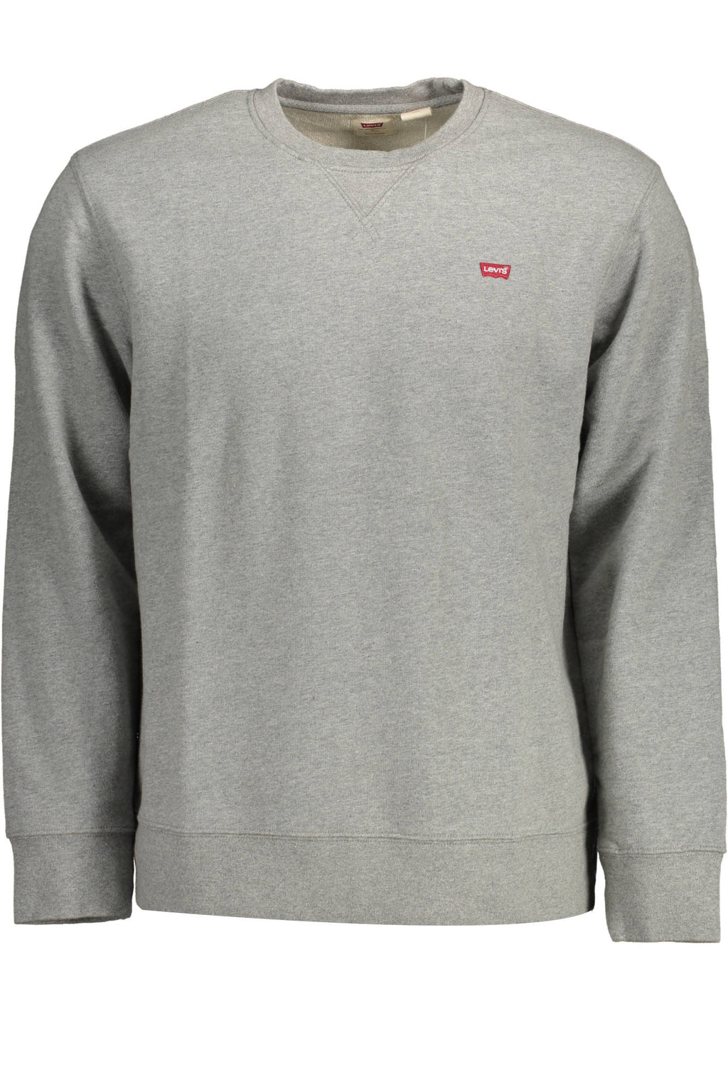 LEVI'S MEN'S GRAY ZIP-UP SWEATSHIRT 