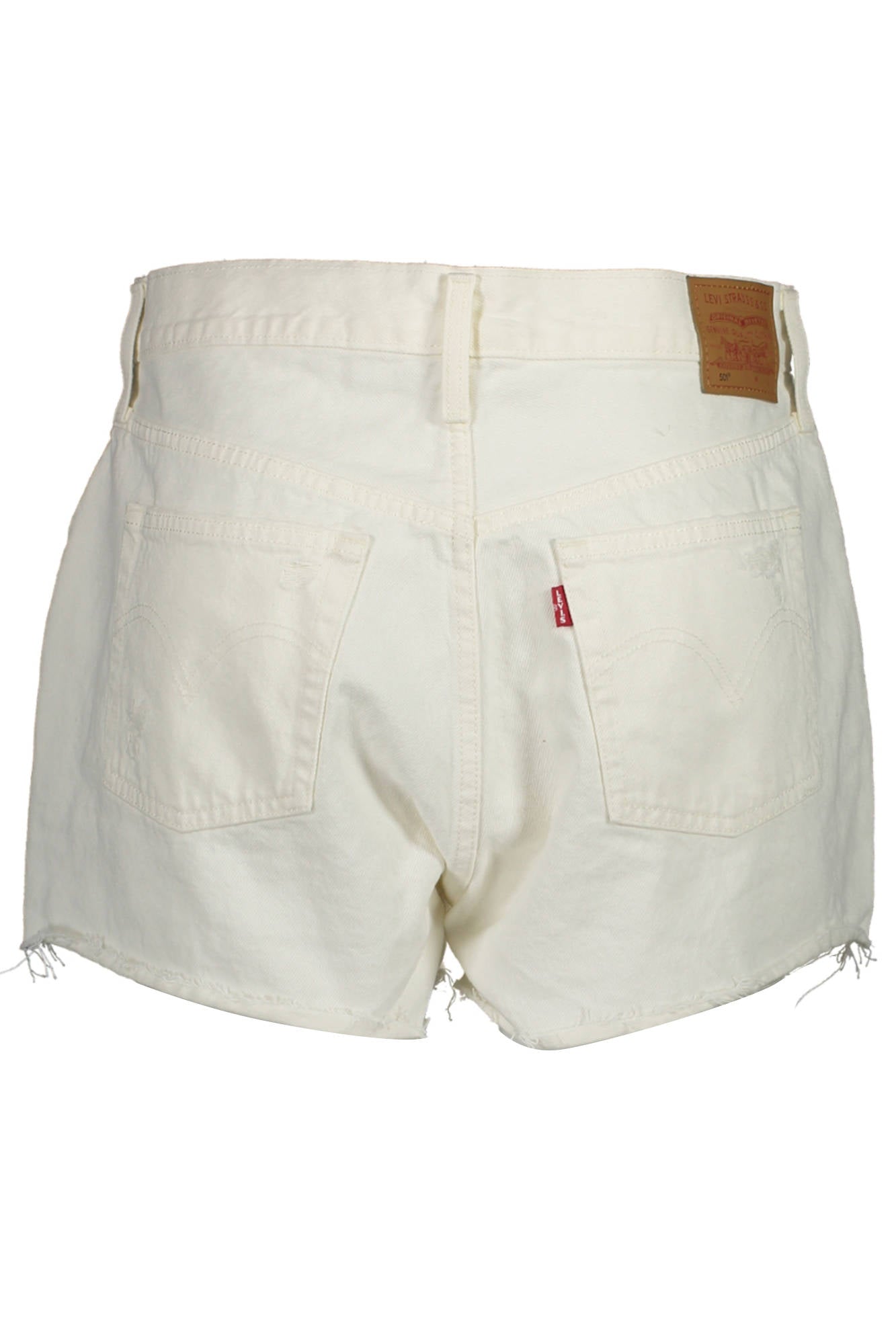 LEVI'S JEANS SHORT WOMEN'S WHITE 