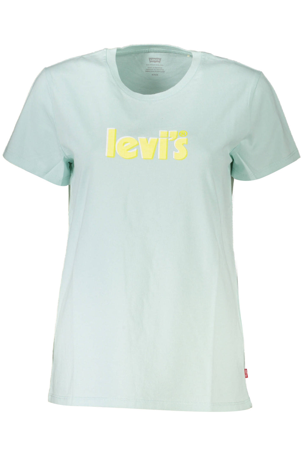 CAMISETA DE MANGA CORTA LEVI'S PARA MUJER, AZUL 