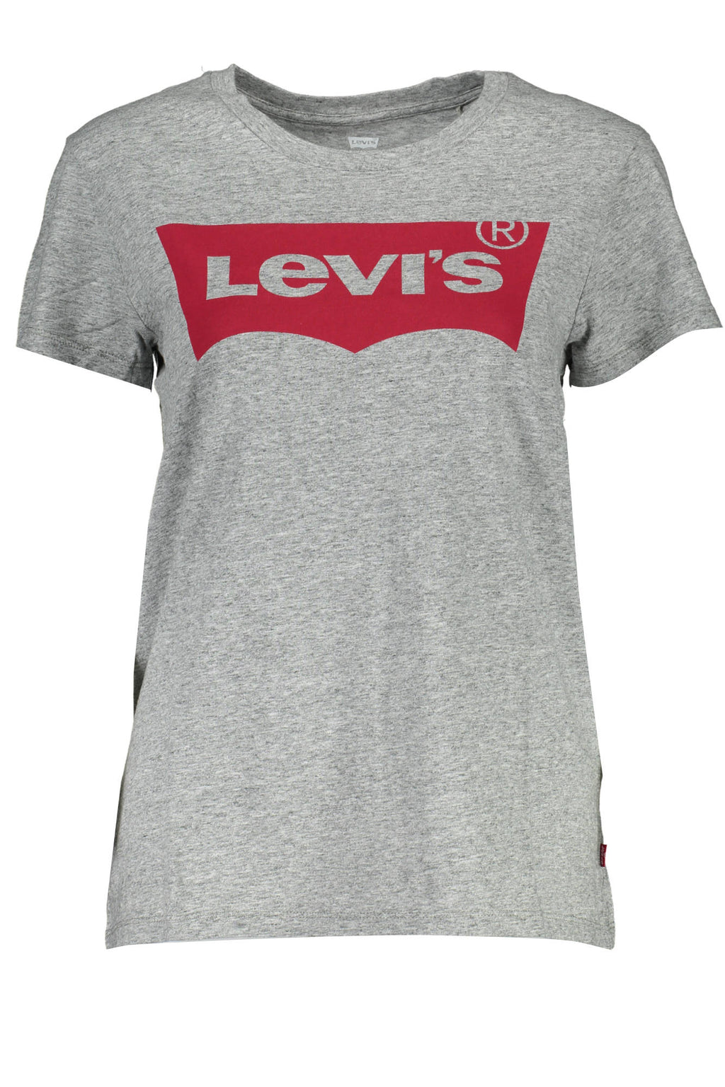 LEVI'S T-SHIRT MANICHE CORTE DONNA GRIGIO