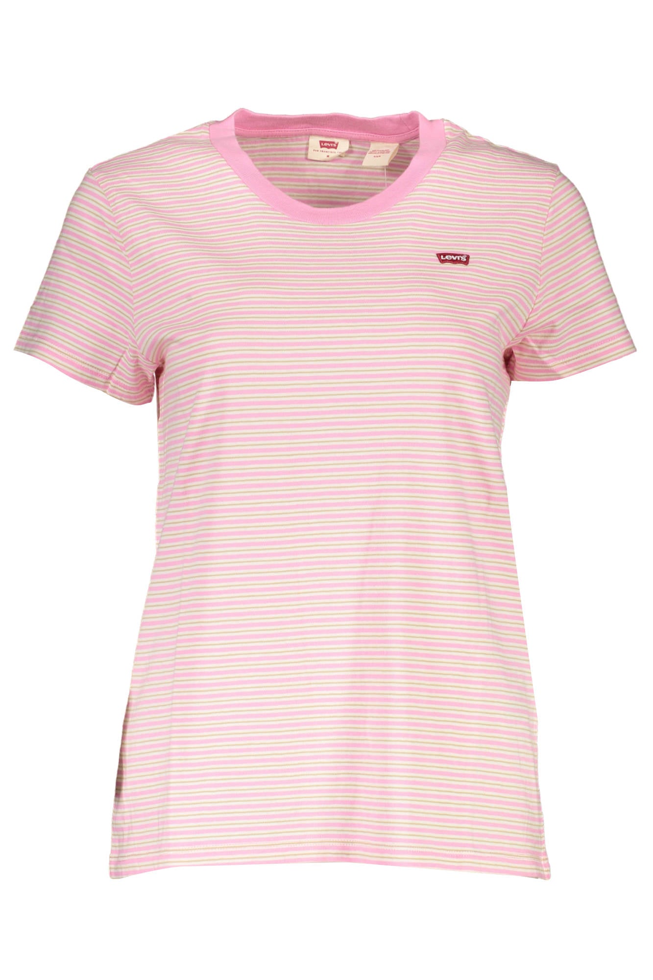 CAMISETA ROSA DE MANGA CORTA DE MUJER DE LEVI'S 