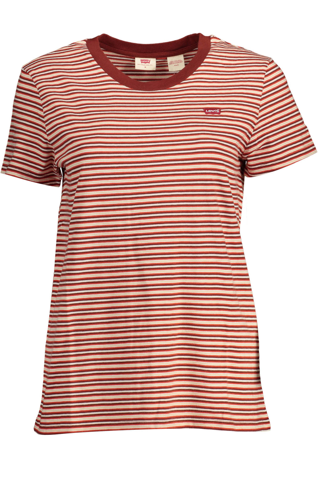 CAMISETA DE MANGA CORTA LEVI'S MUJER ROJA 