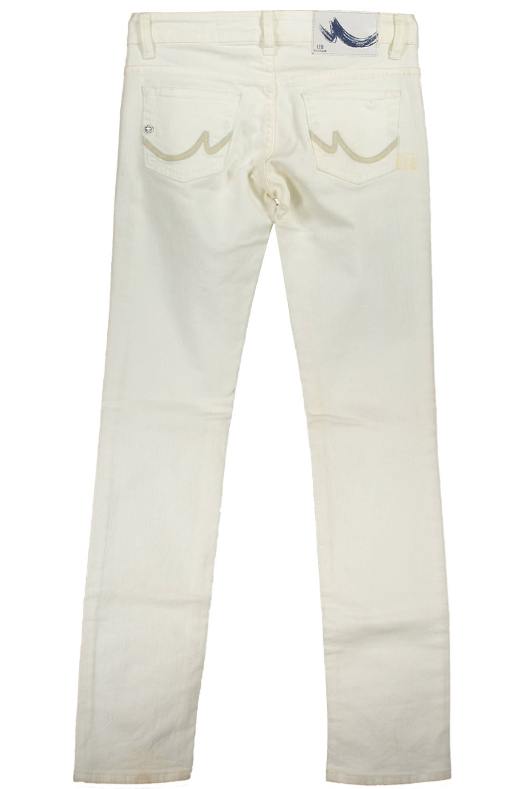 LITTLE BIG WOMEN'S WHITE TROUSERS 