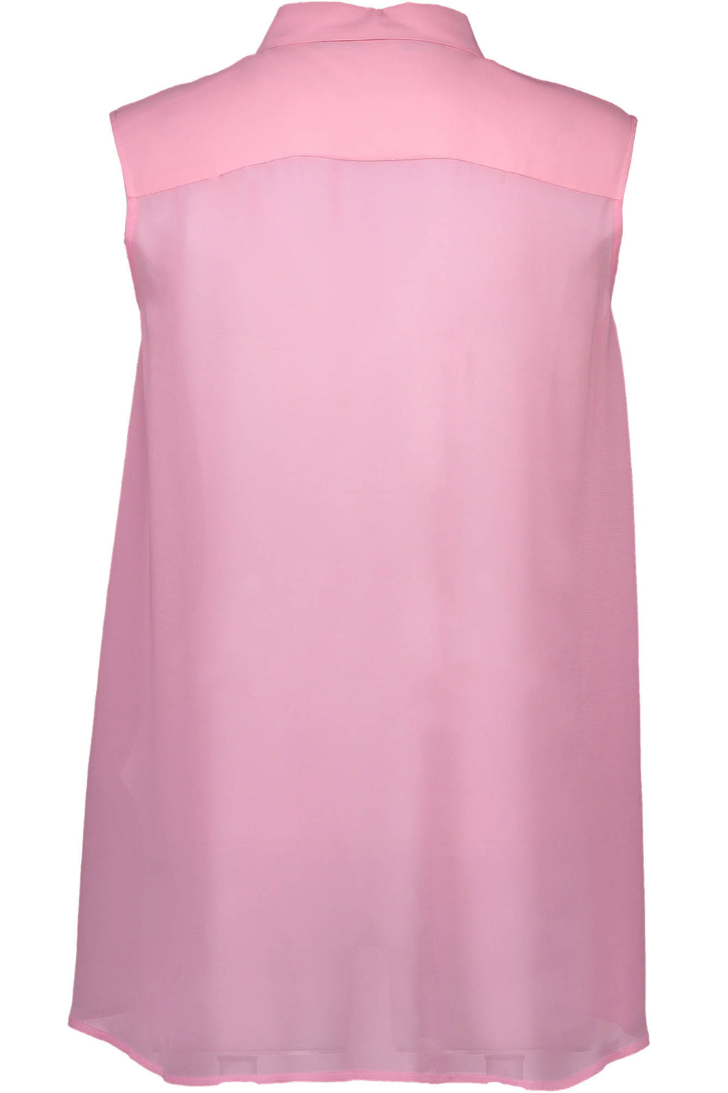 Camisa rosa sin mangas Love Moschino para mujer 