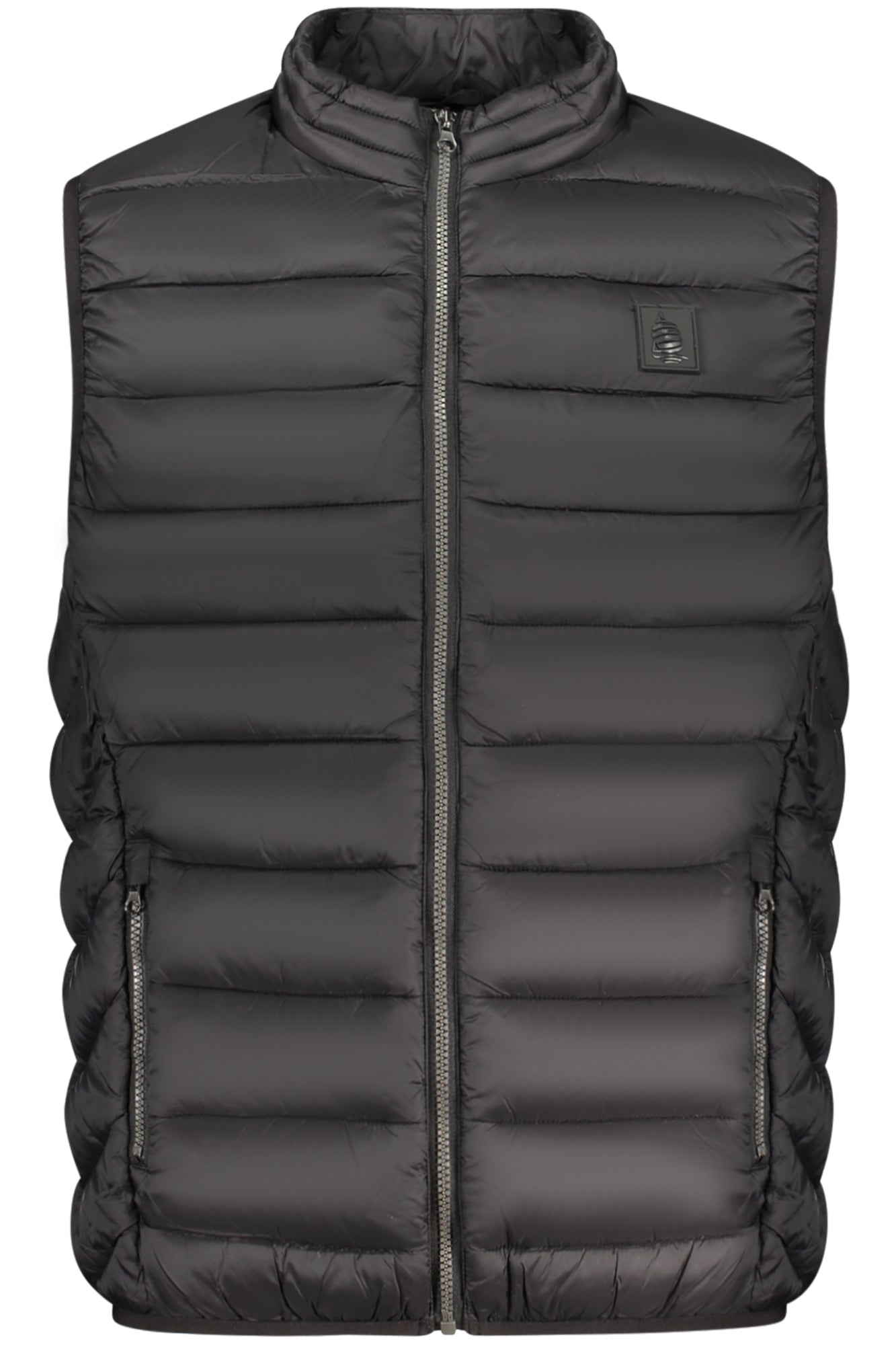 MARINA YACHTING MEN'S BLACK SLEEVELESS JACKET 