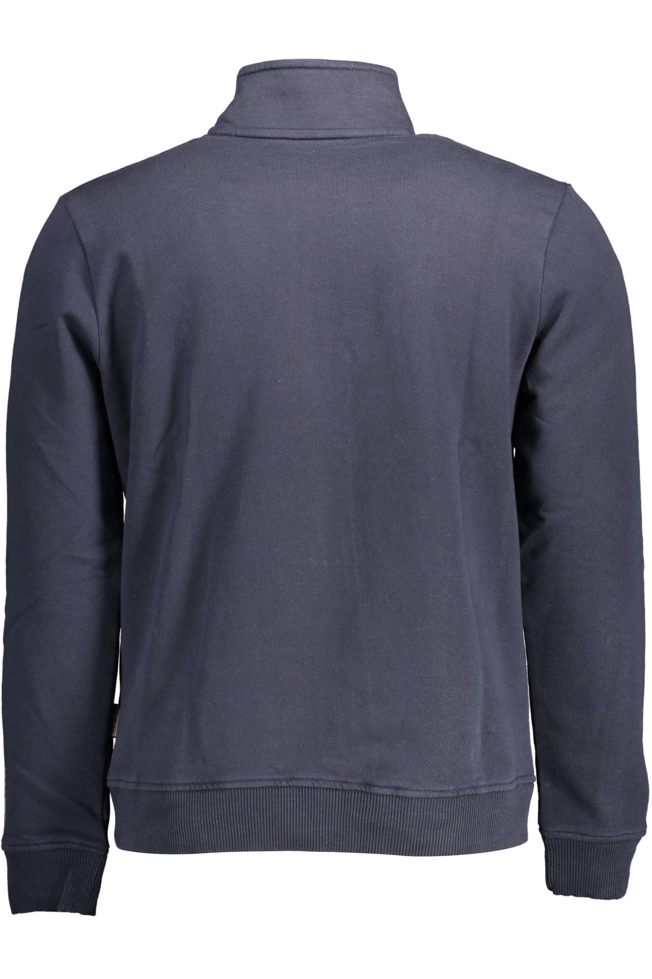 NAPAPIJRI MEN'S BLUE ZIP-UP SWEATSHIRT 