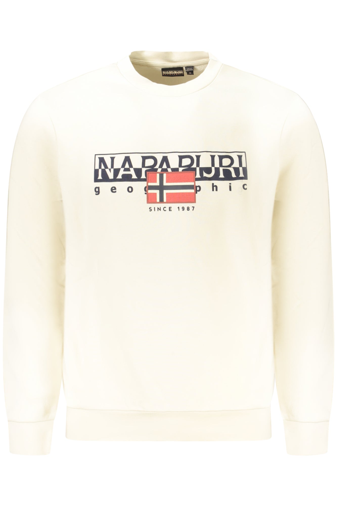 NAPAPIJRI MEN'S ZIP-UP SWEATSHIRT, BEIGE 