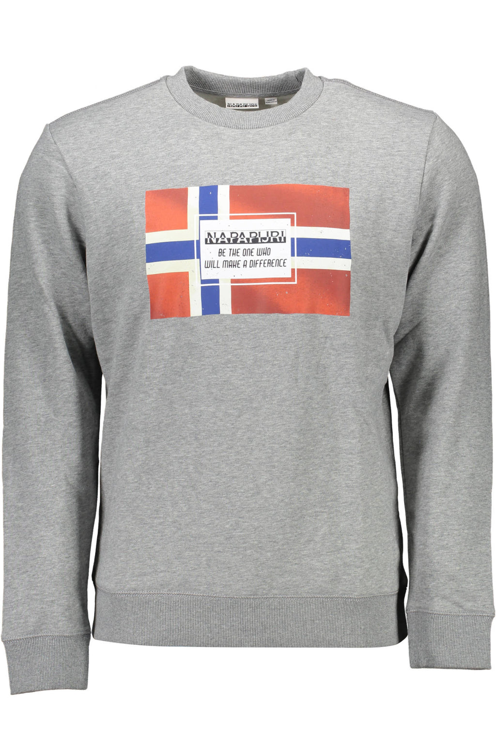 NAPAPIJRI MEN'S ZIP-UP SWEATSHIRT, GREY 