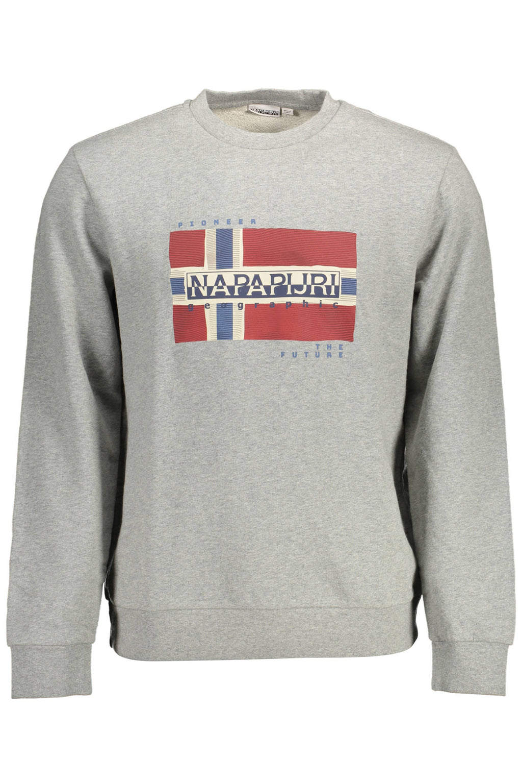 NAPAPIJRI MEN'S ZIP-UP SWEATSHIRT, GREY 