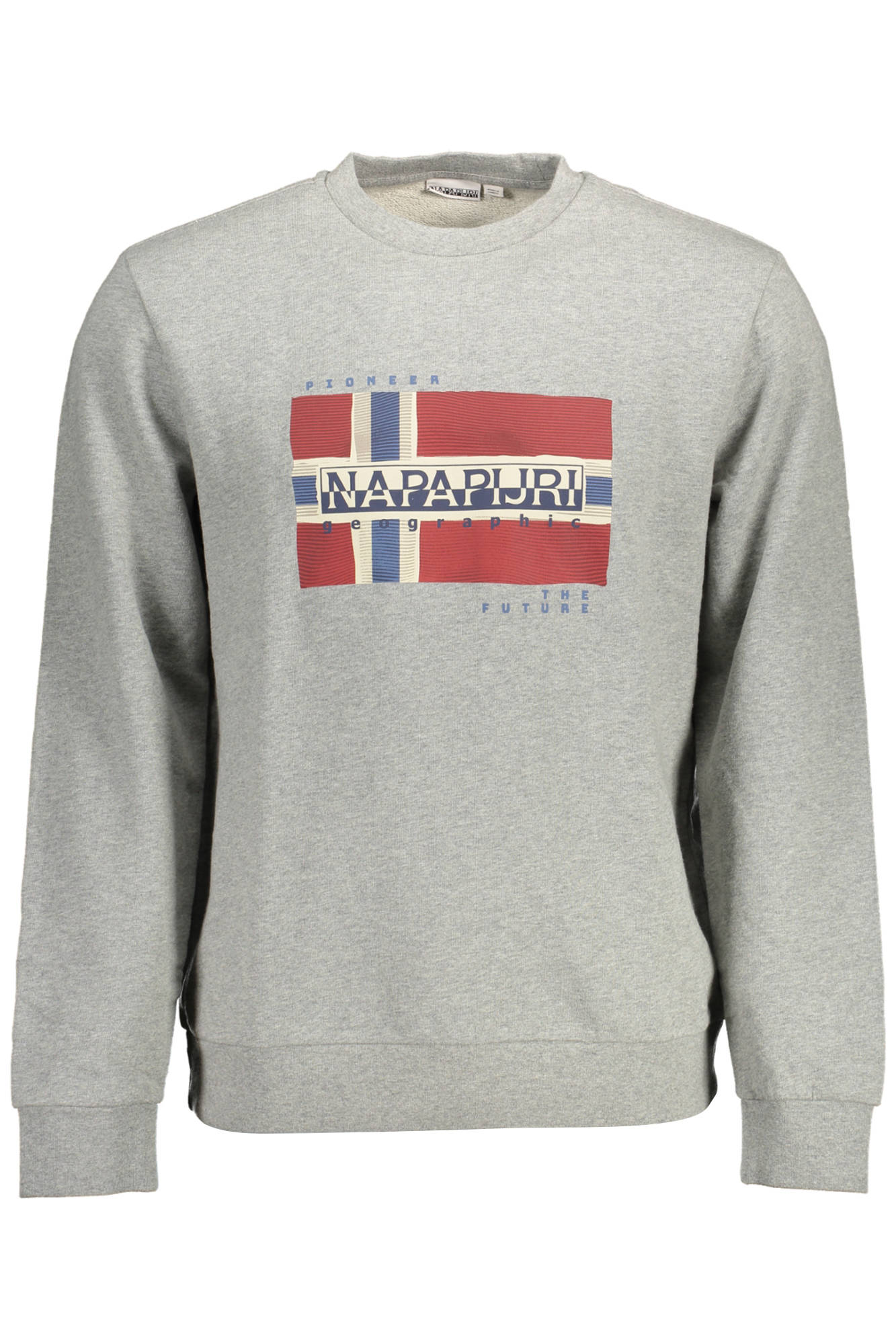 NAPAPIJRI MEN'S ZIP-UP SWEATSHIRT, GREY 