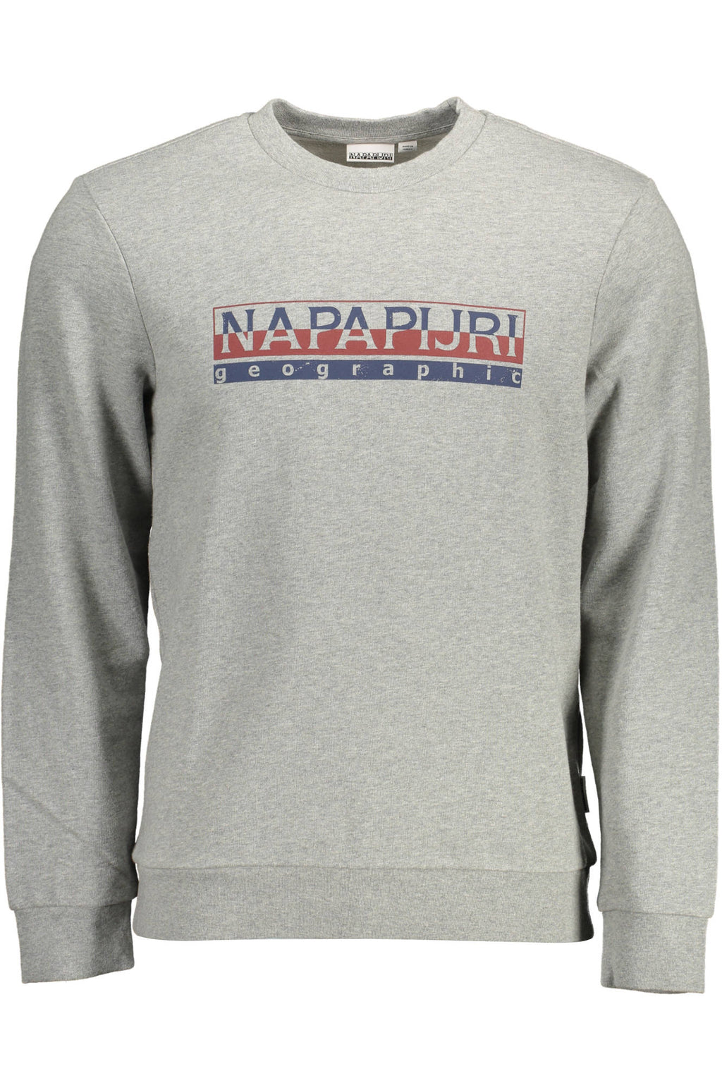 NAPAPIJRI MEN'S ZIP-UP SWEATSHIRT, GREY 