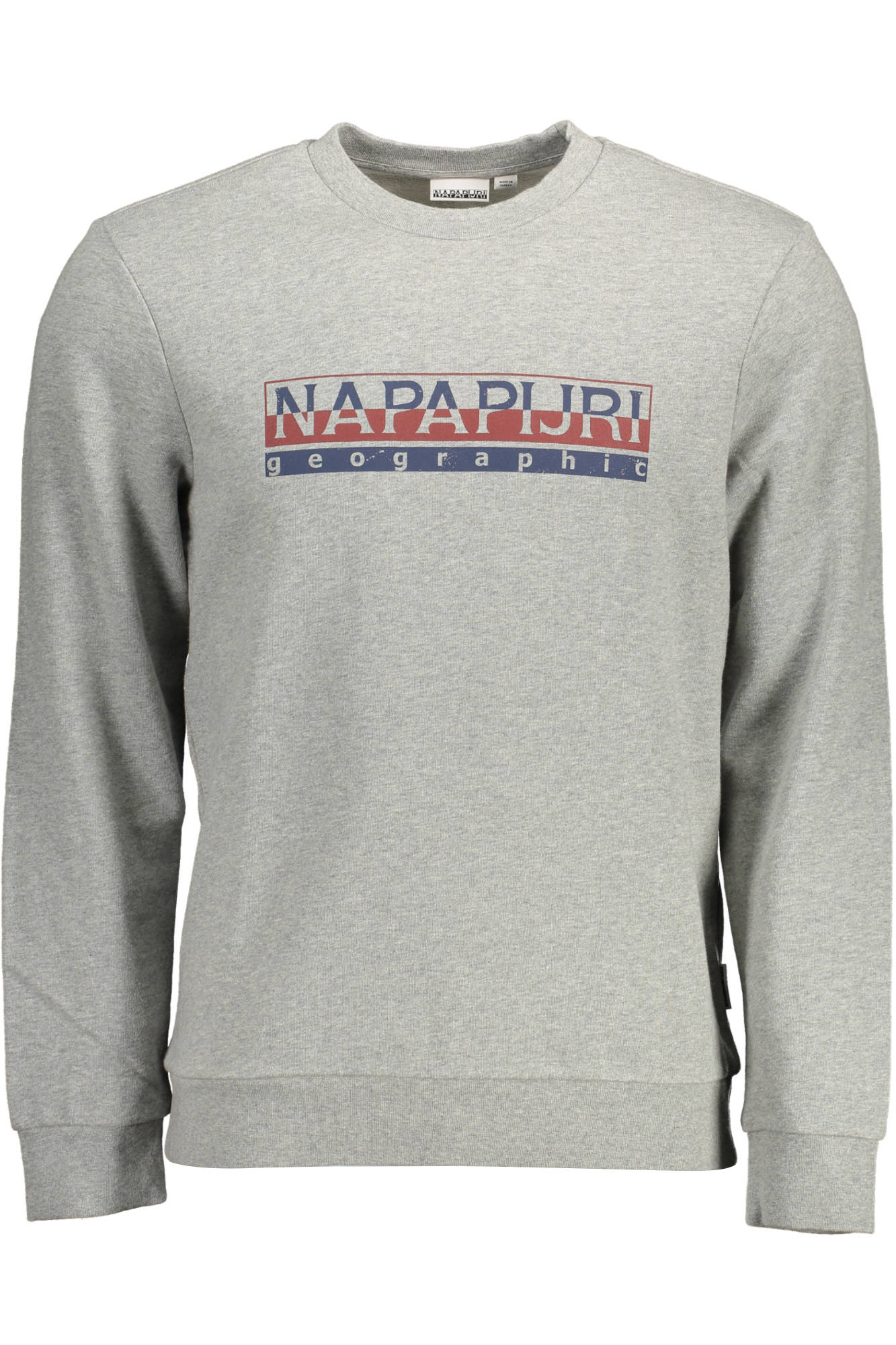 NAPAPIJRI MEN'S ZIP-UP SWEATSHIRT, GREY 