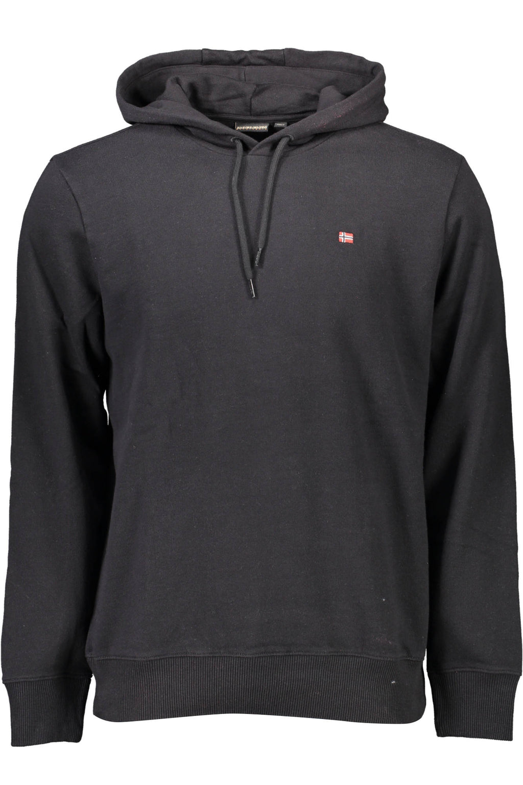NAPAPIJRI MEN'S BLACK ZIP-UP SWEATSHIRT 