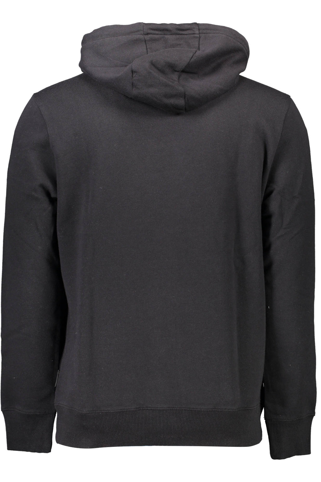 NAPAPIJRI MEN'S BLACK ZIP-UP SWEATSHIRT 