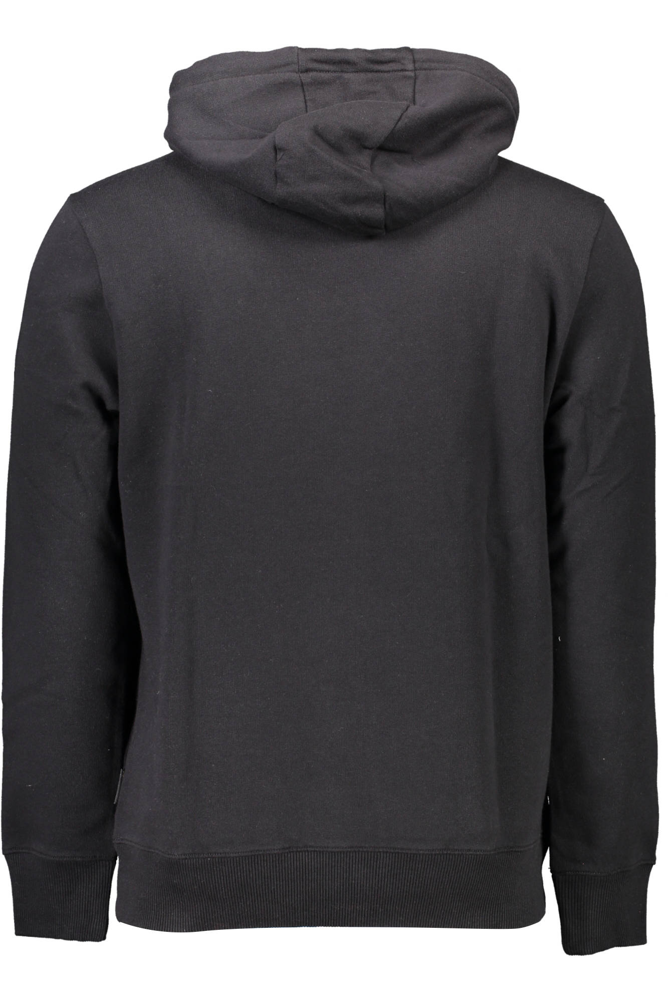 NAPAPIJRI MEN'S BLACK ZIP-UP SWEATSHIRT 