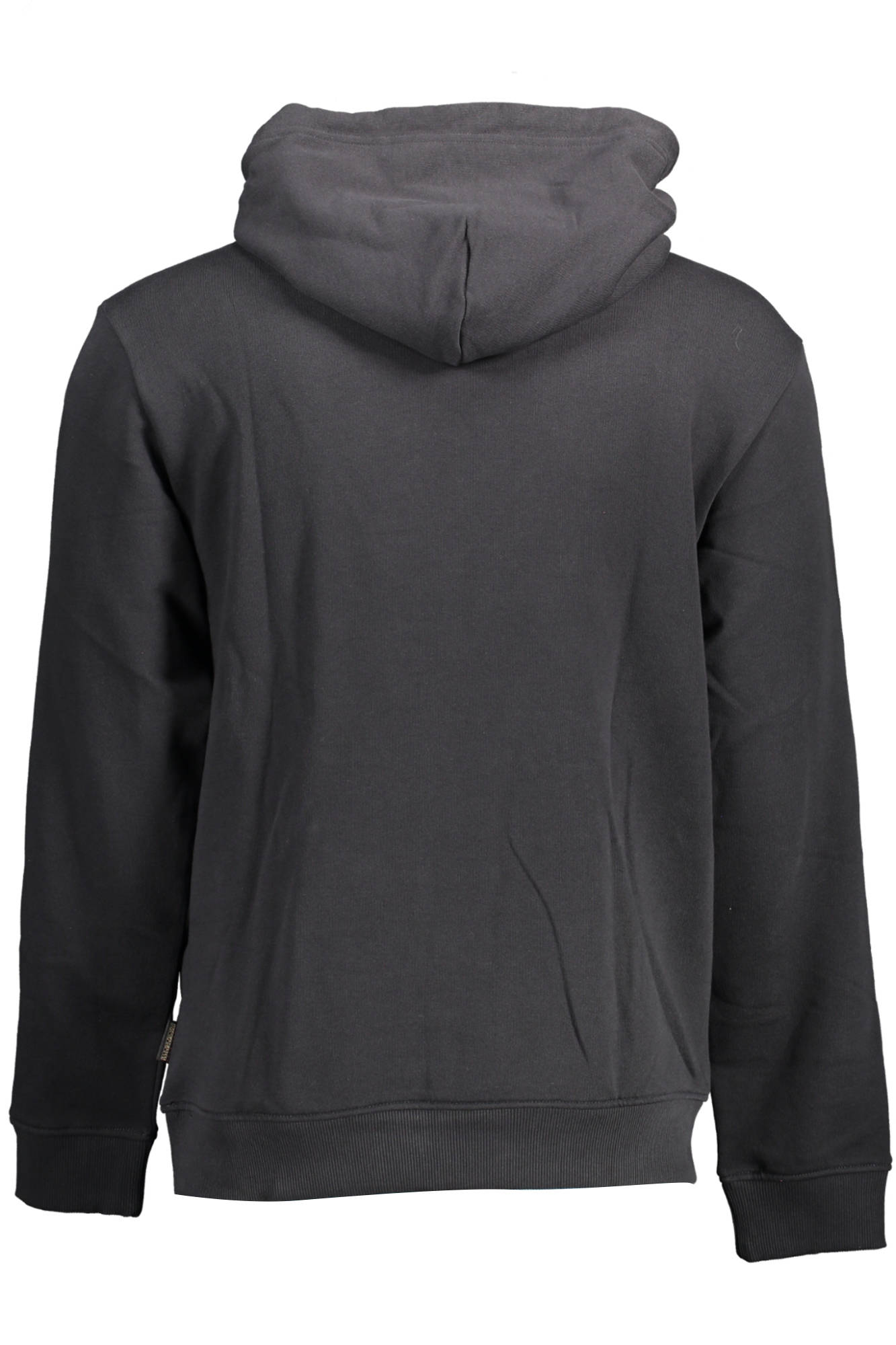 NAPAPIJRI MEN'S BLACK ZIP-UP SWEATSHIRT 