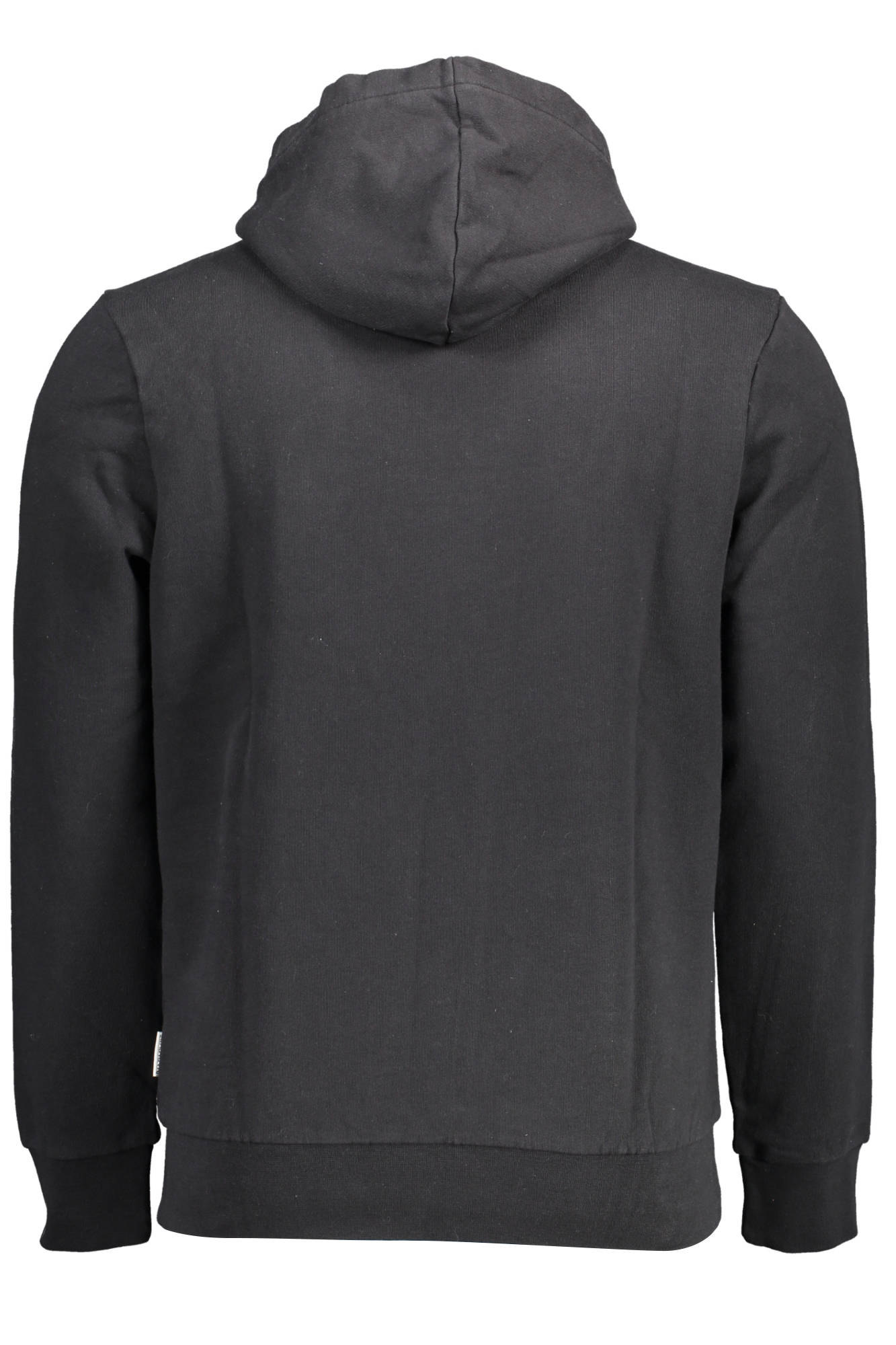 NAPAPIJRI MEN'S BLACK ZIP-UP SWEATSHIRT 