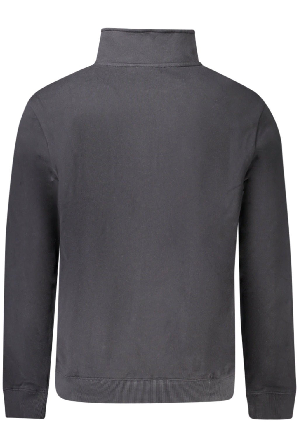 SUDADERA NAPAPIJRI NEGRA CON CREMALLERA PARA HOMBRE 