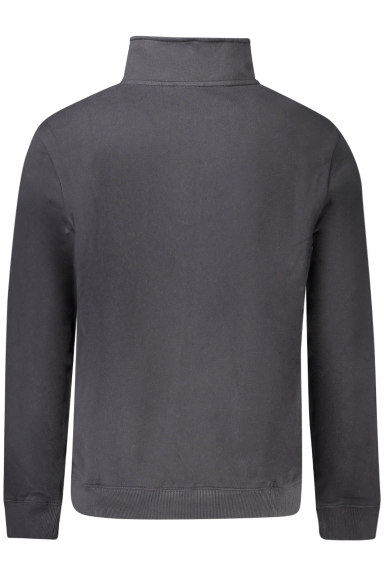 NAPAPIJRI MEN'S BLACK ZIP-UP SWEATSHIRT 