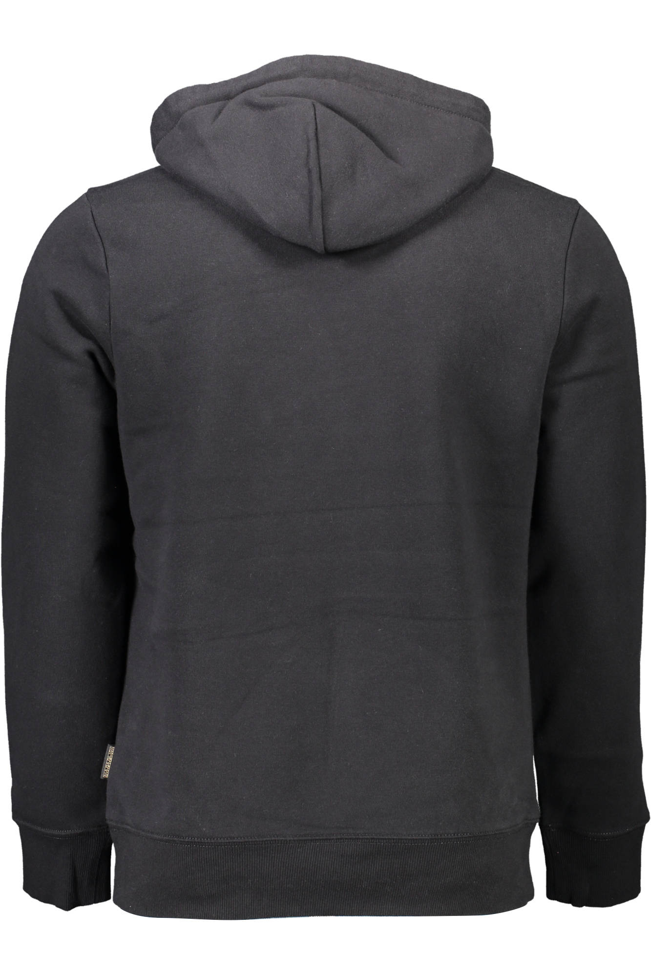 NAPAPIJRI MEN'S BLACK ZIP-UP SWEATSHIRT 