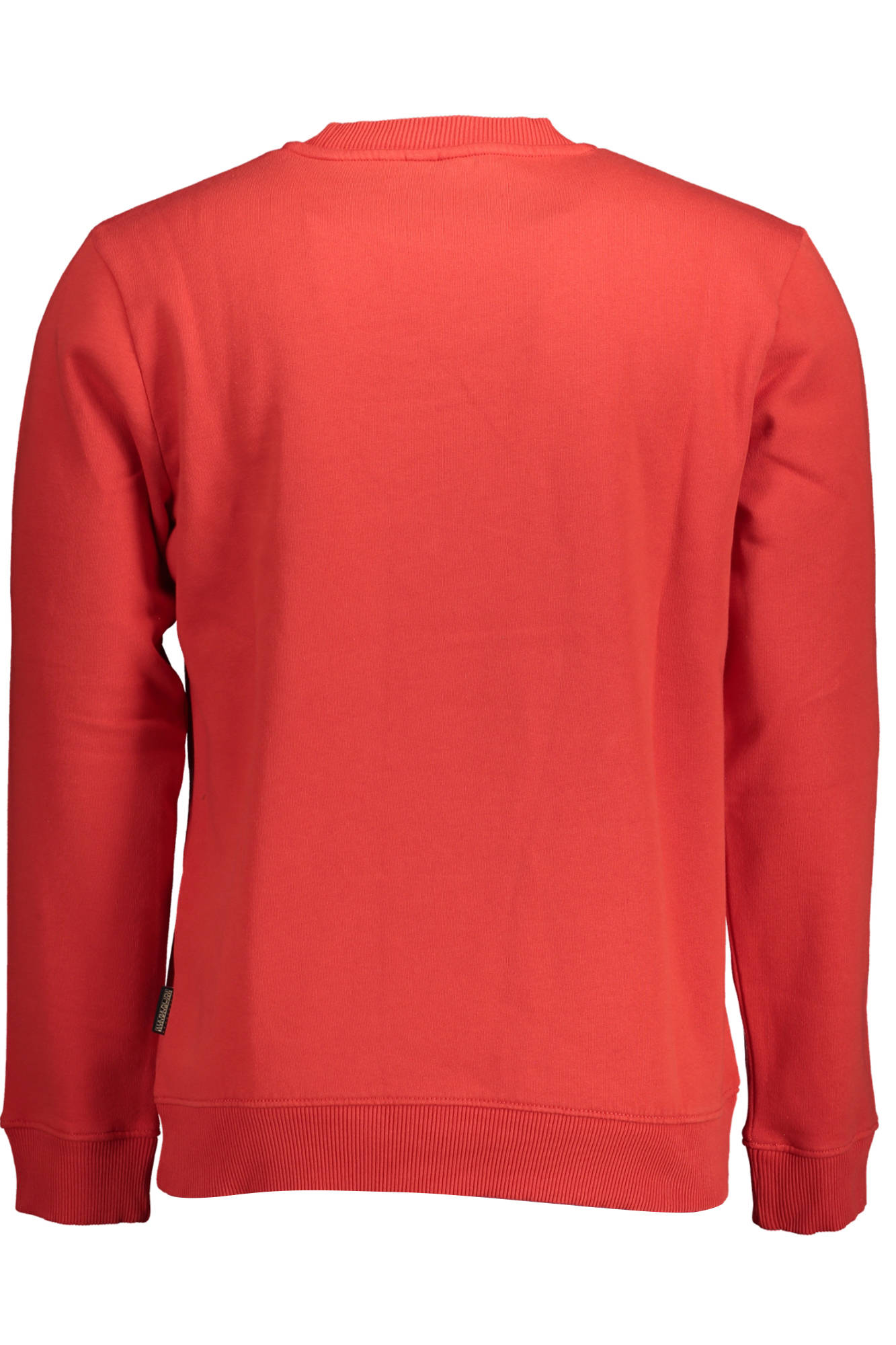 NAPAPIJRI MEN'S RED ZIP-UP SWEATSHIRT 