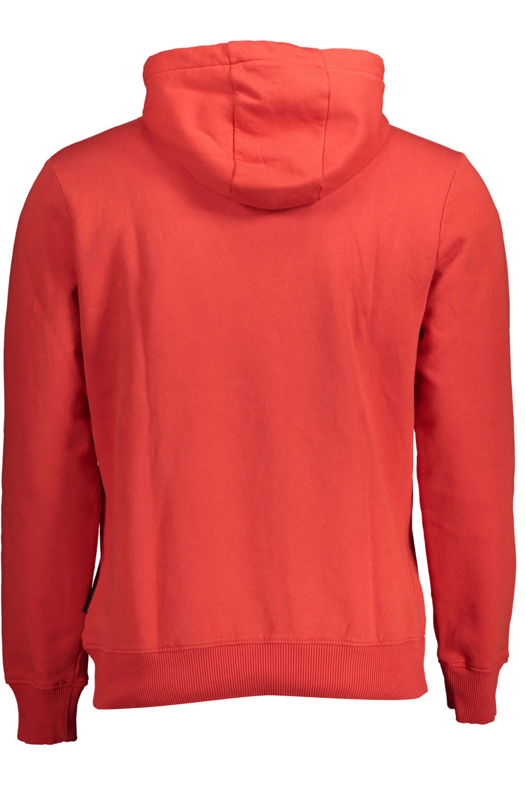 NAPAPIJRI MEN'S RED ZIP-UP SWEATSHIRT 