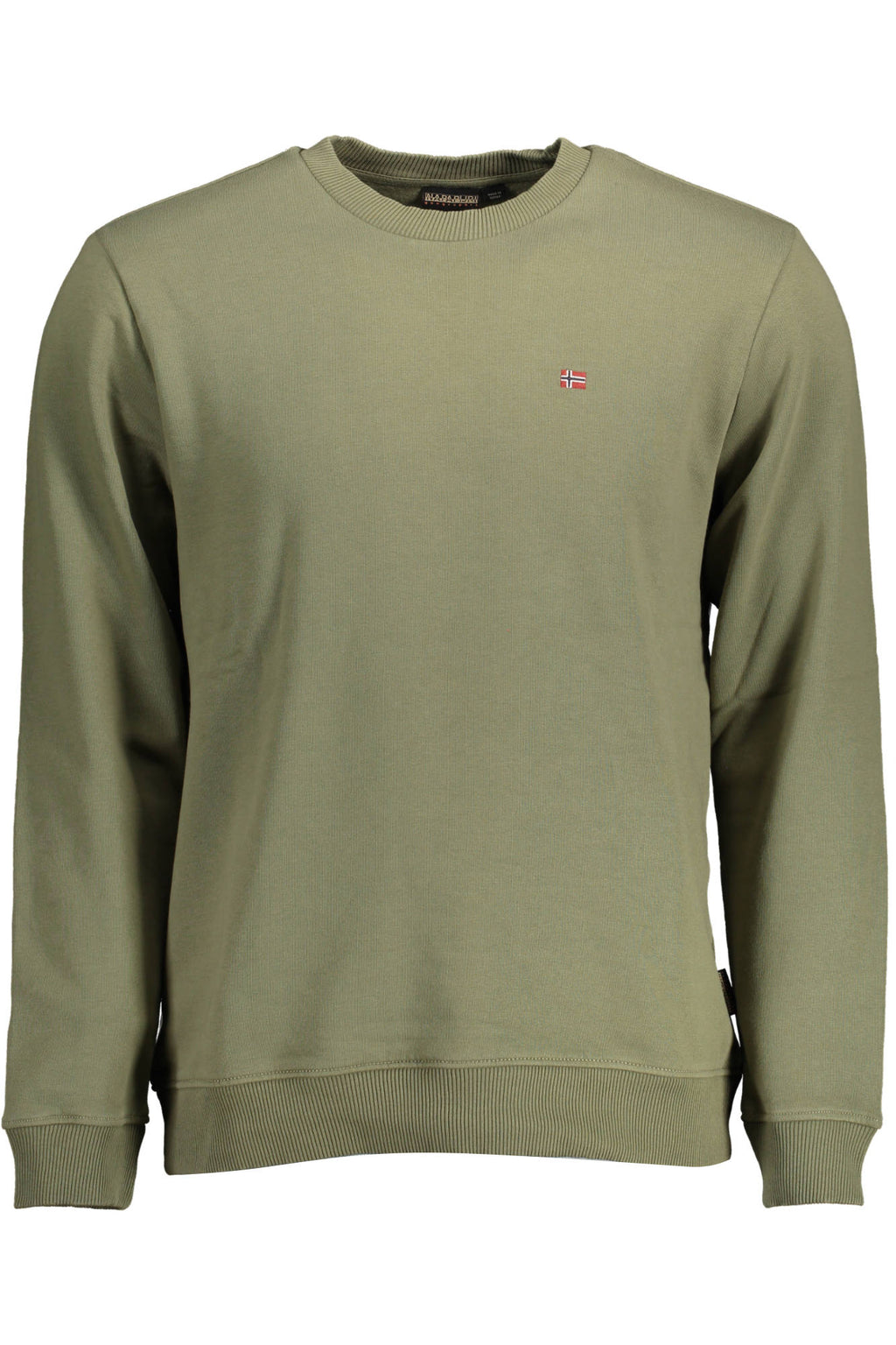 NAPAPIJRI MEN'S ZIP-UP SWEATSHIRT, GREEN 
