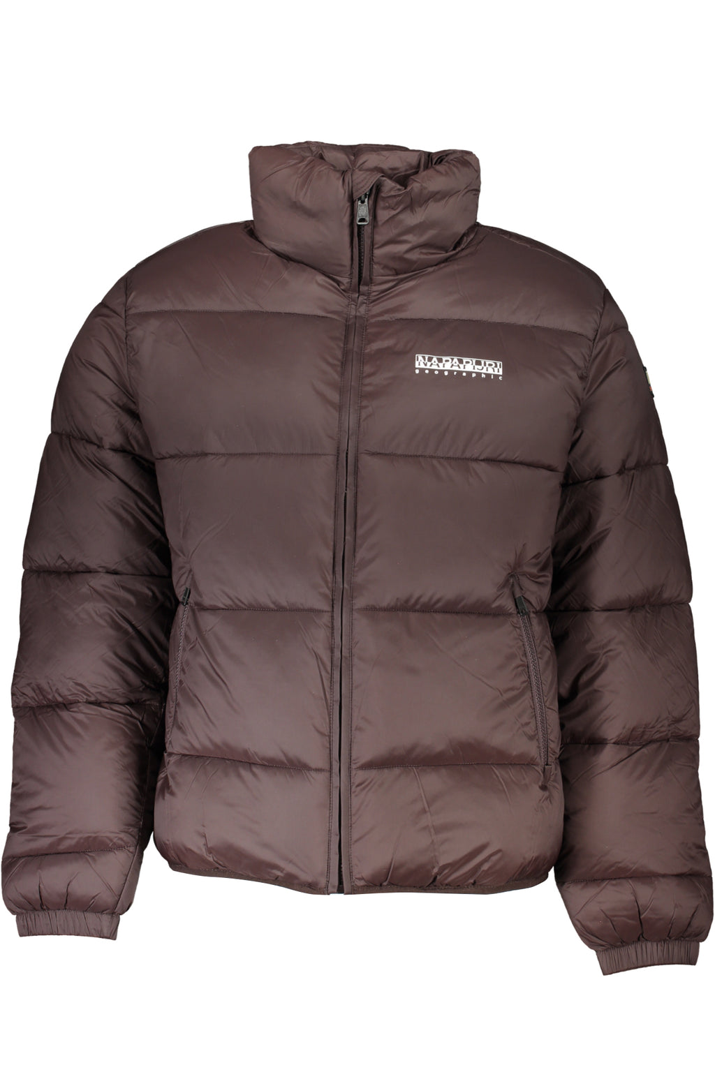 NAPAPIJRI MEN'S BROWN JACKET 