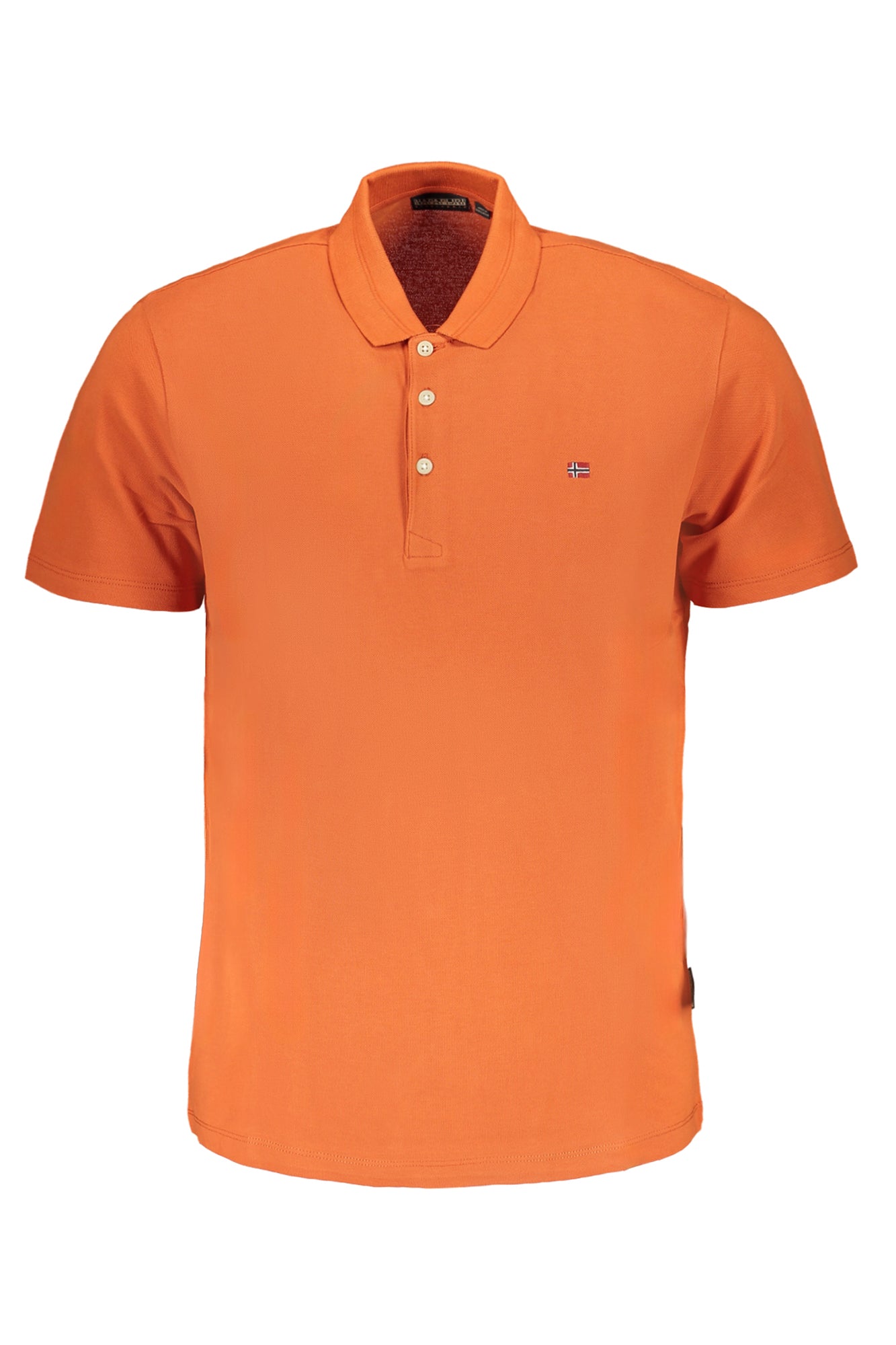 POLO DE MANGA CORTA NAPAPIJRI PARA HOMBRE, NARANJA 