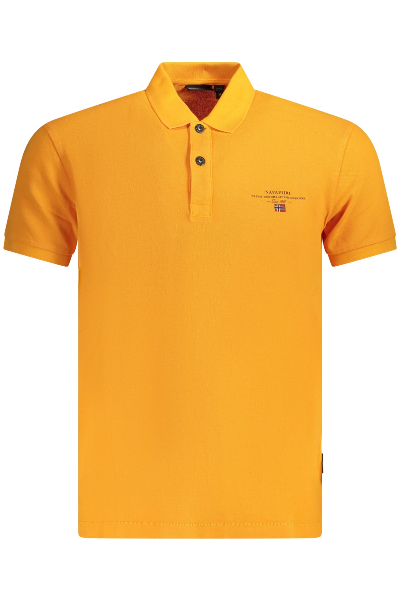 POLO DE MANGA CORTA NAPAPIJRI PARA HOMBRE, NARANJA 