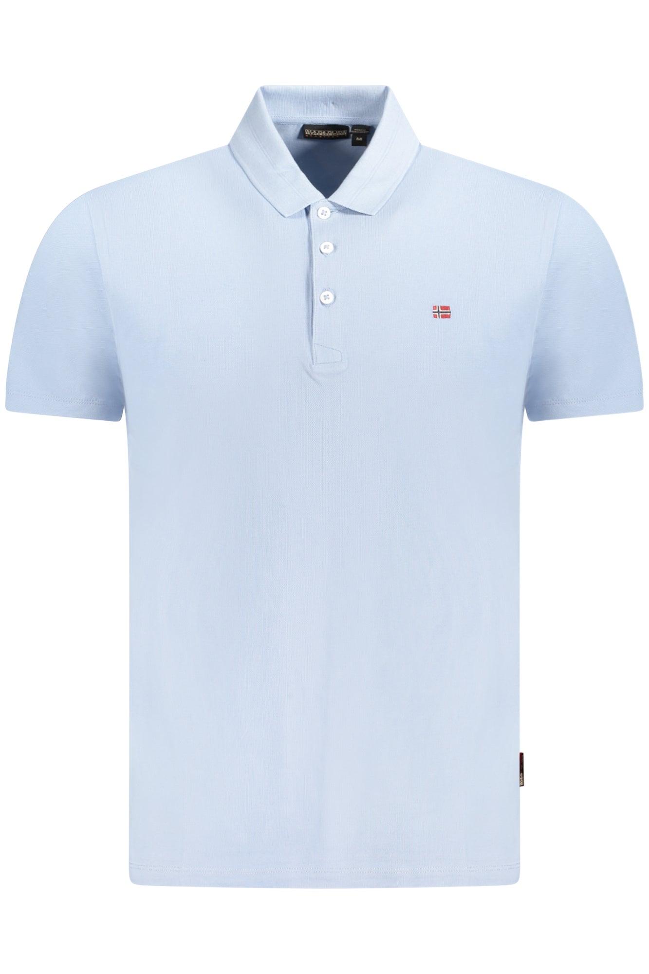 POLO DE MANGA CORTA NAPAPIJRI PARA HOMBRE, AZUL 