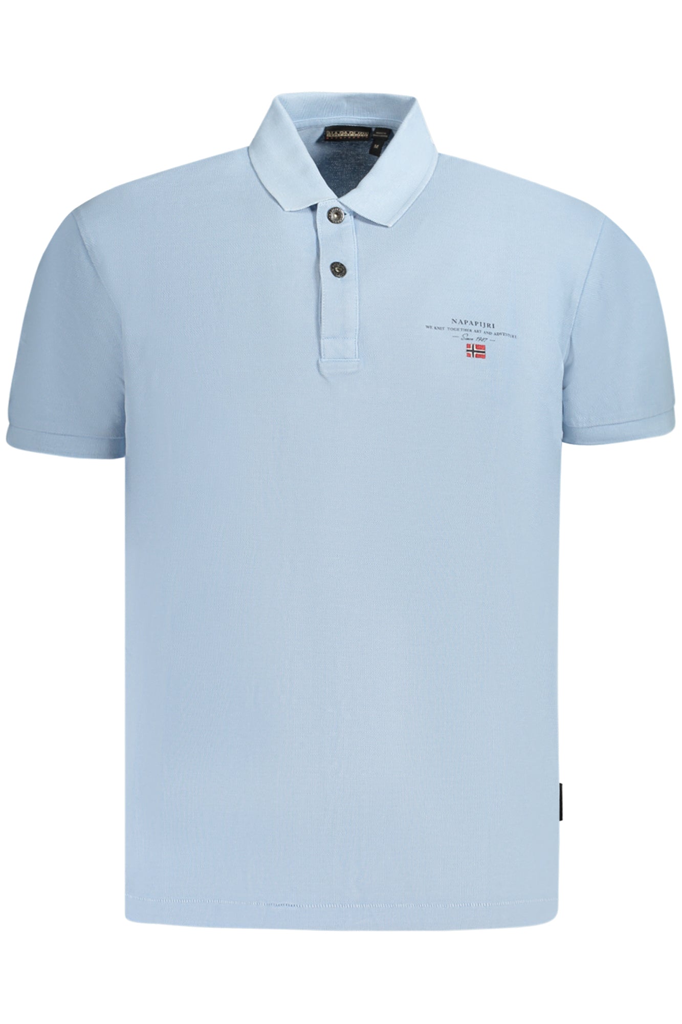 POLO DE MANGA CORTA NAPAPIJRI PARA HOMBRE, AZUL 