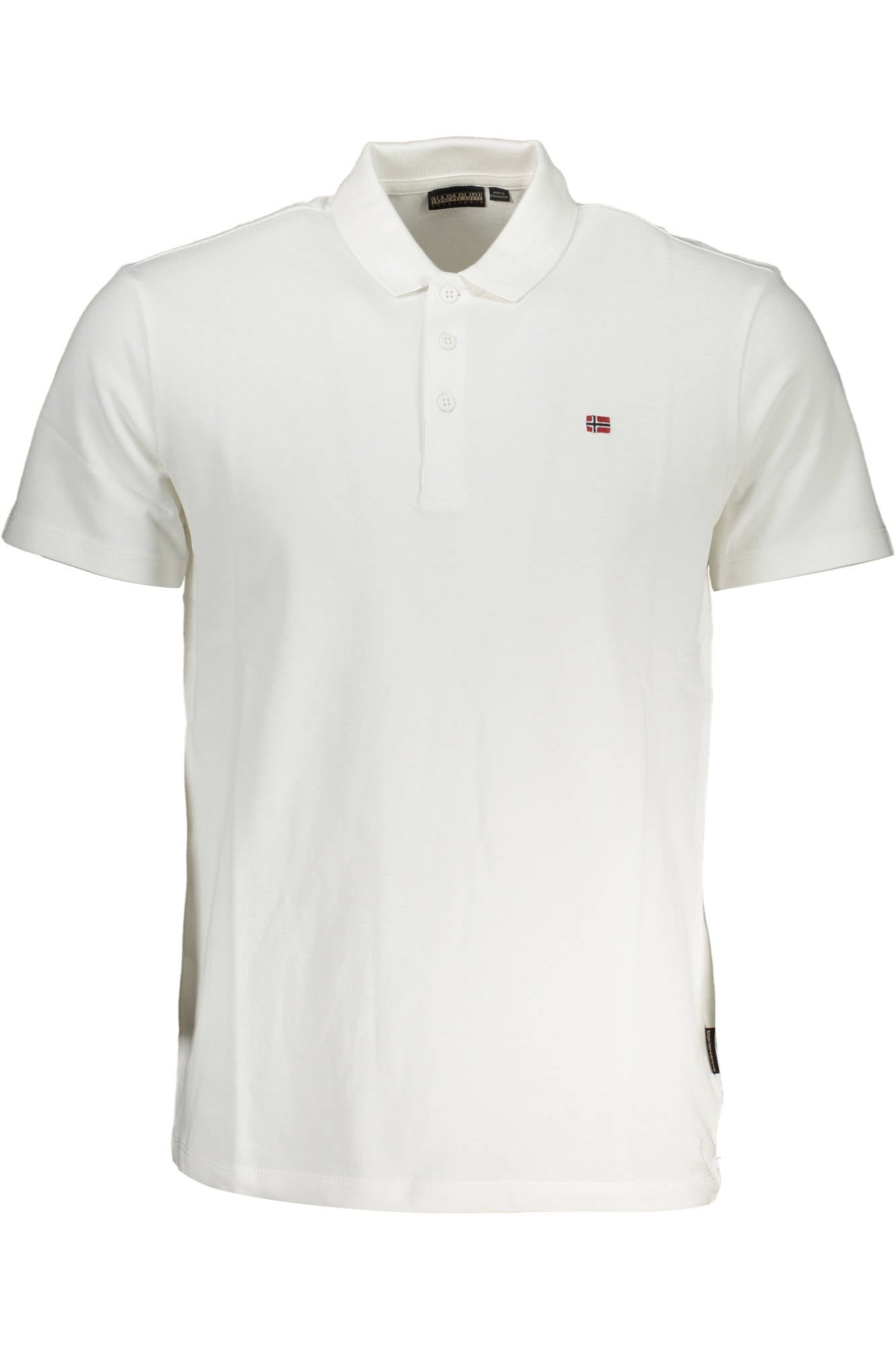 POLO DE MANGA CORTA NAPAPIJRI PARA HOMBRE BLANCO 