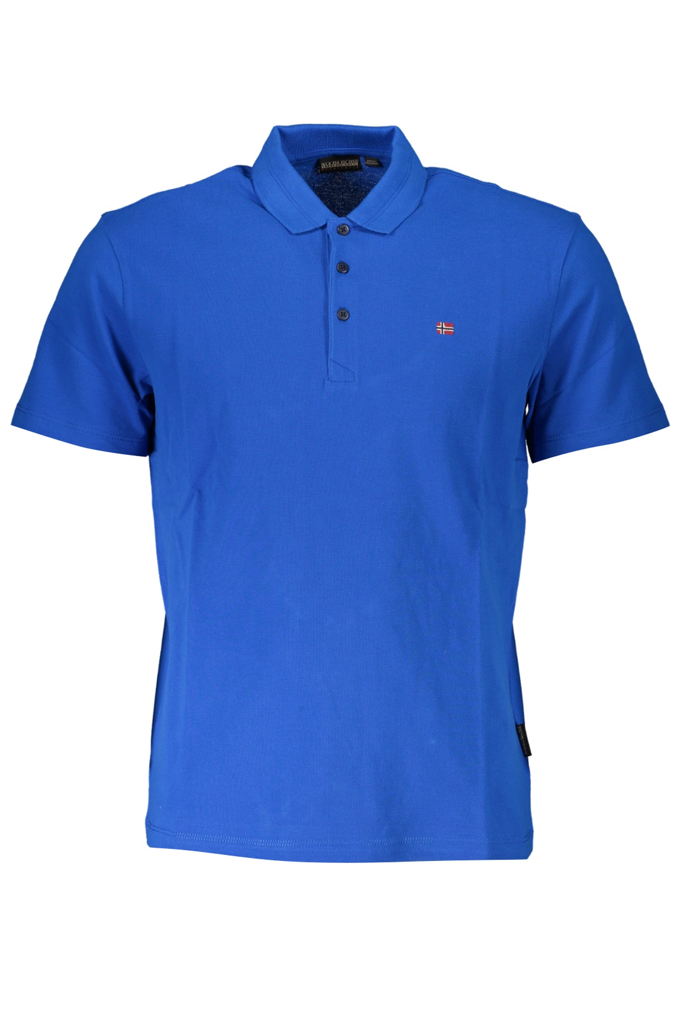 POLO DE MANGA CORTA NAPAPIJRI PARA HOMBRE, AZUL 