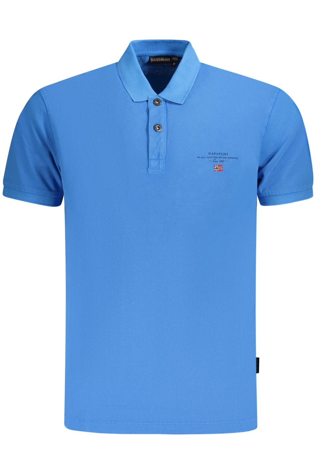 POLO DE MANGA CORTA NAPAPIJRI PARA HOMBRE, AZUL 