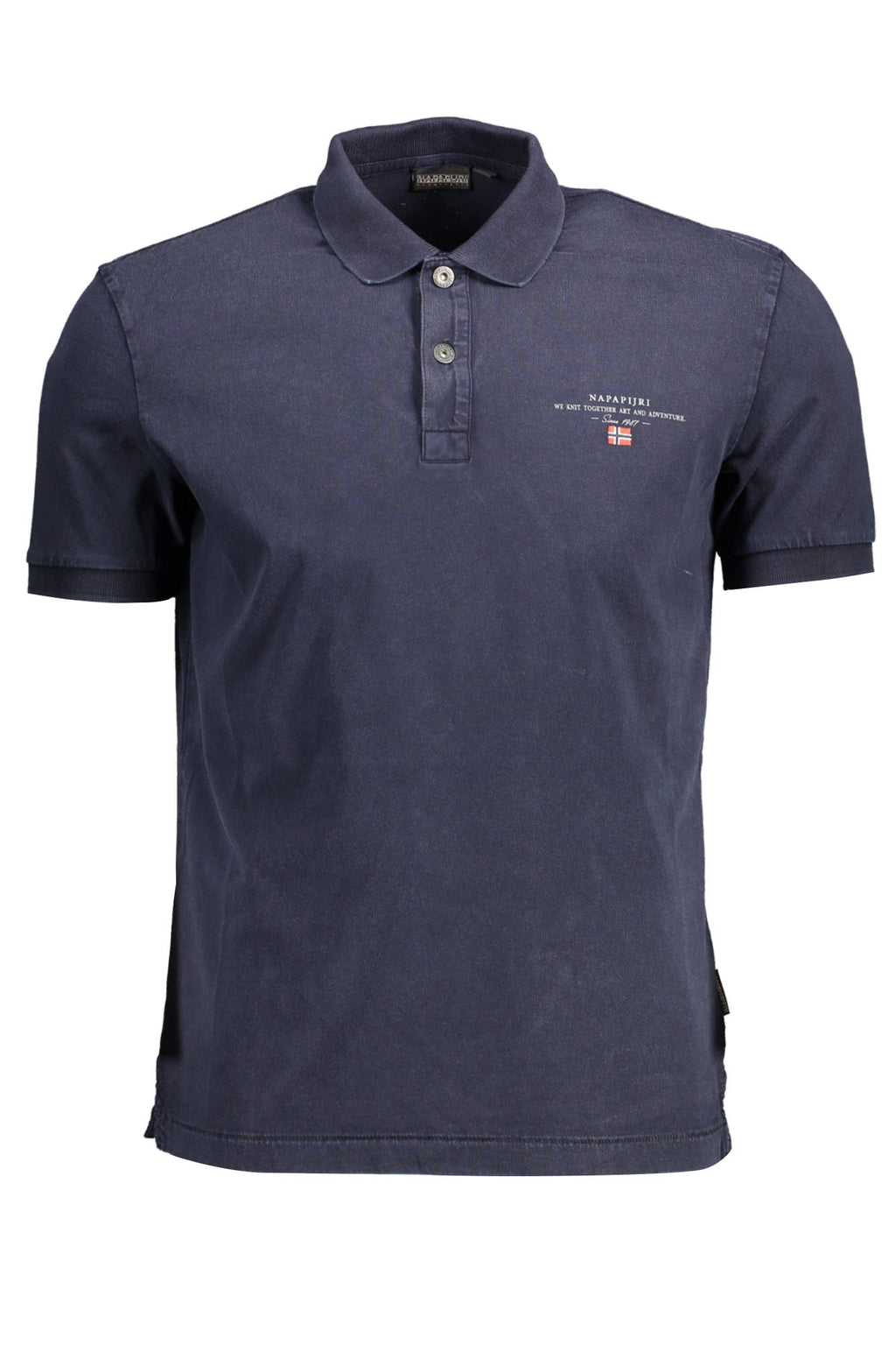 POLO DE MANGA CORTA NAPAPIJRI PARA HOMBRE, AZUL 