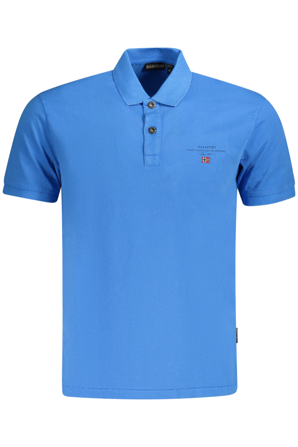 POLO DE MANGA CORTA NAPAPIJRI PARA HOMBRE, AZUL 