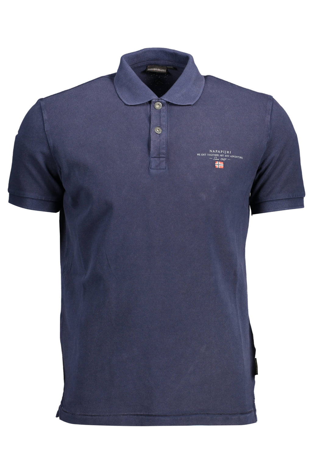 POLO DE MANGA CORTA NAPAPIJRI PARA HOMBRE, AZUL 
