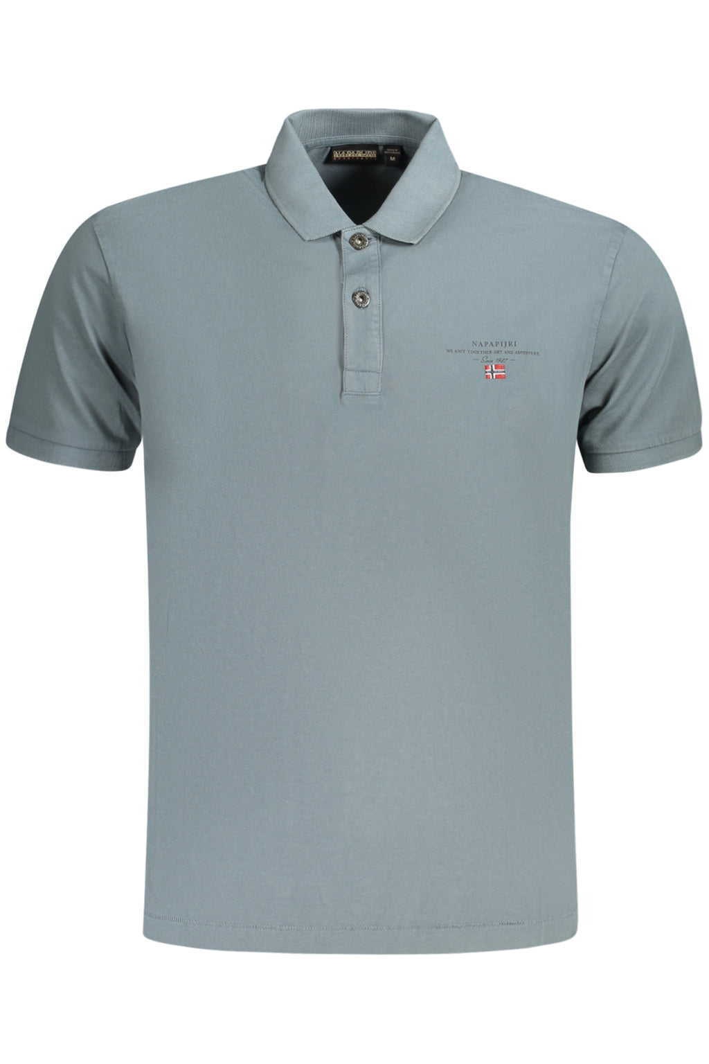 POLO DE MANGA CORTA PARA HOMBRE NAPAPIJRI, GRIS 